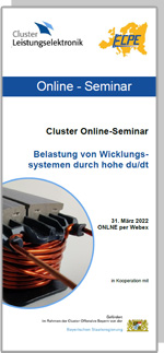 ONLINE | Cluster Online-Seminar: Belastung von Wicklungssystemen durch hohe du/dt