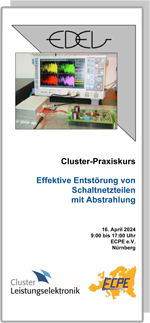 AUSGEBUCHT | Effektive Entstörung von Schaltnetzteilen mit Abstrahlung | Cluster-Praxiskurs