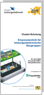 Einpresstechnik für leistungselektronische Baugruppen | Cluster-Schulung