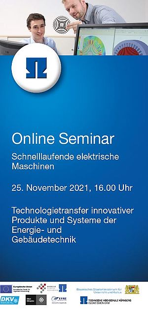 Online Seminar: Schnelllaufende elektrische Maschinen