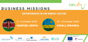 Business Missions: 2 - 6 Oct 23 to Nairobi, Kenya and 10 - 13 Oct 23 to Kigali, Rwanda